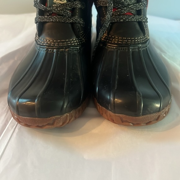 G.H. Bass & Co Dorothy ankle Duck rain boots sz 7 - Picture 3 of 7
